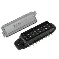 Seachoice 11277 Splash Proof Atc Fuse Block, 8 Terminal - Sc11277 - 50-11277F1