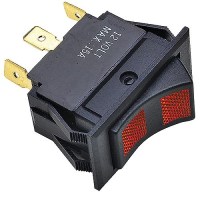 Seachoice Rocker Switch - 12441 - 50-12441F1