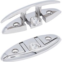 Seachoice 30001 Oval Folding Cleat - Stainless Steel, 5