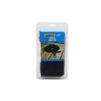 Seachoice 40233 Solid-Braid Nylon Anchor Line, Black, 3/8
