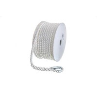 Seachoice 40711 3-Strand Twisted Nylon Anchor Line - White, 3/8