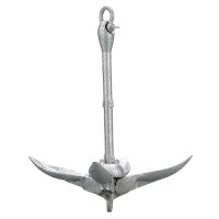 Seachoice 41030 Galvanized Folding Grapnel Anchor, 9 Lbs. - 41030 - 50-41030F1