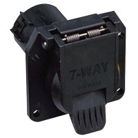 7-Way Round Uscar Style Connectorcar Side, Heavy Duty -  - 50-57861F1