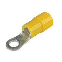 Nylon Insulated Ring Terminal, 6 Gauge 1/Pack - 61131 - 50-61131F1
