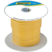 Seachoice 63087 Tinned Copper Marine Wire, 12 Awg, Yellow, 100' - 12Tc-Yellow-100 - 50-63087F1