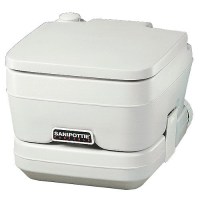Dometic 2.5 Gallon Sanipottie 964Msd Portable Toilet With Mounting Brackets And 1.5