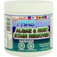 Captain Phab 380 Algae & Rust Stain Remover, 450G, Case/12 - 380 - 583-380F1