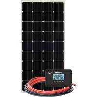 Go Power! 83299 Retreat Solar Charging Kit W/Controller, 100 Watts - 83299 - 584-83299F1