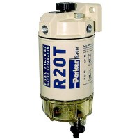 Racor 10 Micron Diesel Spin-On Fuel/Water Seperator, 30 Gph - 230R10 - 62-230R10F1