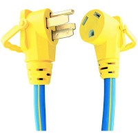 Ap Products Power & Lighting 1600505 E-Zeegrip 50-30 Amp Right Angle Adapter, 18