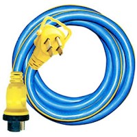 Ap Products Power & Lighting 50A Locking E-Zeegrip Extension Cord, 25' - 16-00586 - 636-1600586F1
