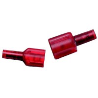 Ancor 211408 Marine Grade® Fully Insulated Nylon Disconnect, Female, 22-18 Wire, Red, 25/Pk - 211408 - 639-211408F1