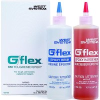 West System G/Flex 65032 Epoxy, 32 Oz. (2Ea 16 Oz. Bottles) - 65032 - 655-65032F1