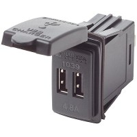 Blue Sea Systems 1039 Dual Usb Charger Switch Mount 12/24V Dc - 1039-Bss - 661-1039F1