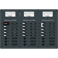 Blue Sea Systems 8084 Ac Main + 6 Positions/Dc Main + 15 Positions Circuit Breaker Panel - 8084-Bss - 661-8084F1