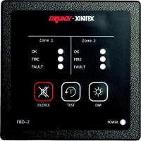 Fireboy Fbd2R Fbd Series Fire Detection System, 12-24Vdc, 2 Zone - Fbd-2-R - 669-Fbd2Rf1