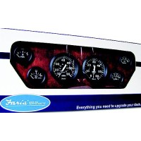 Faria Euro Series Gauges - Boxed Inboard 6 Gauge Set, Black - Kt9799 - 678-Kt9799F1