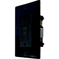 Diamond Group Gfi Receptacle W/Light, Black - Dg15Vp - 681-Dg15Vpf1