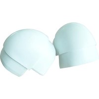 Dock Edge 1048F Large Air Cushion™ Corners, White, 2/Pk - De1048F - 686-1048Ff1