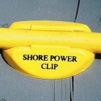 Dock Edge De91205F Shore Power Clip, For 50Amp Cord, Yellow - De91205F - 686-De91205Ff1