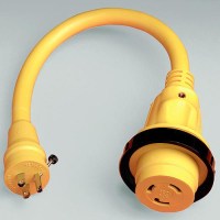 Parkpower 30A To 15A Powercord Plus Rv Adapter - 104Spprv - 679-104Spprvf1