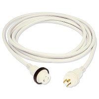 Marinco 199120 30A/125V Powercord Plus® Shorepower Cordset W/Led, 50' White - 199120 - 69-199120F1