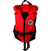 Mustang Mv1203 Classic Childrens Vest, Red/Black, Infant Size - Mv1203-123 - 693-Mv1203F1