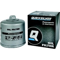 Quicksilver 35-8M0130357 Chrome Powersports Oil Filter - 8M0130357 - 710-35-8M0130357F1