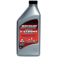 Quicksilver 92-858020Q01 Preimum Tcw3 2-Cycle Outboard Oil @12, Quart - 858020Q01 - 710-92-858020Q01 Superseded By: 710-92-8M0229784F1