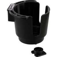 Scotty Xxx Drink Holder W/Bulkhead/Gunnel Mt., Black, 12/Case - 0310-Bk - 736-310Sf1