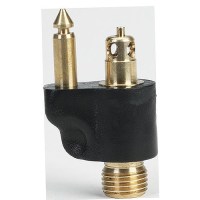 Scepter 04075 Fuel Tank Fitting, Yamaha Brass Male - 4075 - 770-04075F1