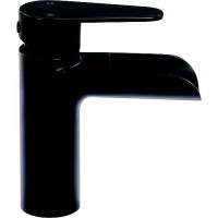 Lippert 2021090599 Waterfall Bathroom Faucet, Black - 2021090599 - 804-2021090599F1