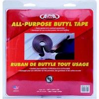 Alpha Systems 862403 All-Purpose Butyl Tape, 1/8