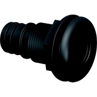 Flow-Rite Ma043Qlb Qwik-Lok Thru-Hull Fitting, 1-1/8