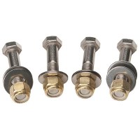 Seastar Jack Plate Mounting Bolt Kit (Includes 4 Each Stainless Steel Bolts, Brass Nylock Nuts And Washers) - Dk6125 - 861-Dk6125F1
