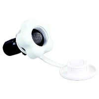 B&B Molders 94210 Replacement Plastic Check Valve, Polar White - 94210 - 865-94210F1