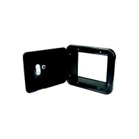 B&B Molders 94335 Square Electric Cable Hatch, Medium W/Open Back & Key Lock, Polar White - 94335 - 865-94335F1