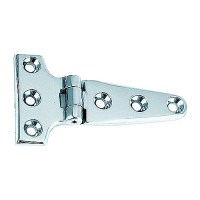 4 Chrome Plated Bronze T Hinges Pr - 0197Dp1Chr - 9-0197Dp1Chrf1