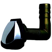 Perko 0561Dp4Chr 90° Rotating Gas Tank Vent, Chrome/Black - 0561Dp4Chr - 9-0561Dp4Chrf1