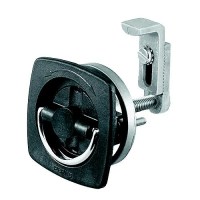 2-1/2X2-1/2 Black Flush Latch - 0932Dp1Blk - 9-0932Dp1Blkf1