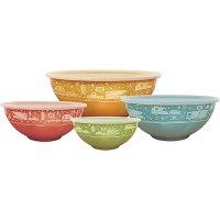 Jr Products Camp Casual Cc006 Nesting Bowls, Set Of 4 - Cc-006 - 342-Cc006F1