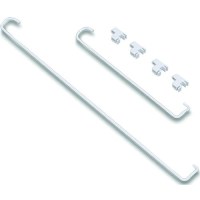 Dometic 20073372111 Shelf Holder & Shelf Rails, White. Fits Dma406, Dma4087 - 20073372111 - 951-20073372111F1
