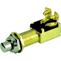 Bep 1001507 Momentary Push Botton Switch, Off/(On) - 1001507 - 969-1001507F1