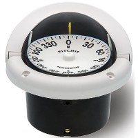 Helmsman Compass-Flush Mt., Flat Dial, White - Hf742W - 128-Hf742Wf1
