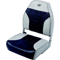 Wise Mid Back Fishing Seat, Gray/Charcoal - 8Wd588Pls-664 - 144-8Wd588Pls664F1