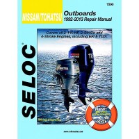 Seloc Marine Manual For Nissan/Tohatsu Outboards 1992-2009 - 18-01500 - 230-1500 Superseded By: 47-01500F1