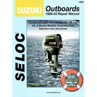 Seloc Marine Manual For Suzuki Outboards - 18-01600 - 230-1600 Superseded By: 47-01600F1