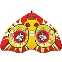 Airhead Turbo Blast 2 Inflatable Double Rider Towable - Ahtb-12 - 253-Ahtb12F1