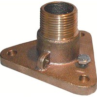 Groco Ibv-F Bronze Flanged Adaptor For In-Line Ball Valve To Thru-Hull - Ibvf-1000 - 34-Ibvf1000F1