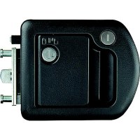 Rv Designer T507 Black Mh Rv Entrance Door Handle Hardware With Deadbolt - T507 - 350-T507F1